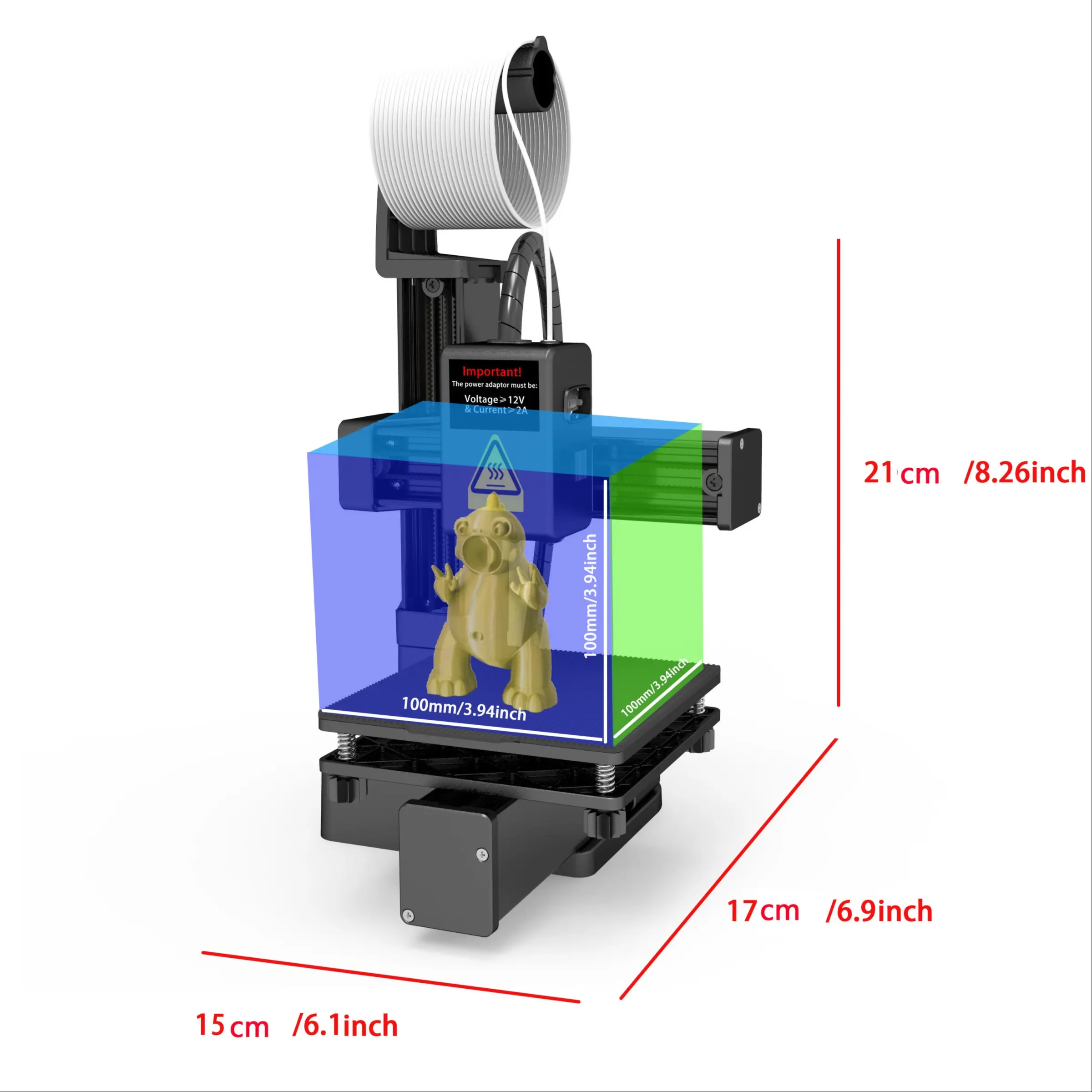 Easythreed K10 Entry-Level 3D Printer, Perfect for Beginners