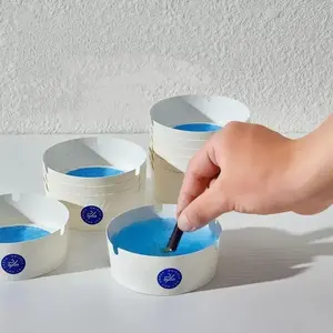 25-Piece Thick Disposable Ashtray Set, Home Anti-Flying Ash Tray, Office Clean Smoke Sand, Easy-Clean Portable Design, Office Home Decor