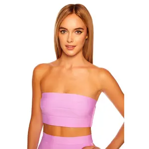 bandage crop tube top