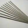 Thy Home Silver Tone Plain Tapered Stainless Steel Chopsticks Set - 5 Pairs (10 Pcs), 9 in, Dishwasher Safe Reusable Non-Plastic Kitchenware Cutlery Tableware, Sleek Design, Butterflies Accented, Great Gift Option, Party Essential for Home Use
