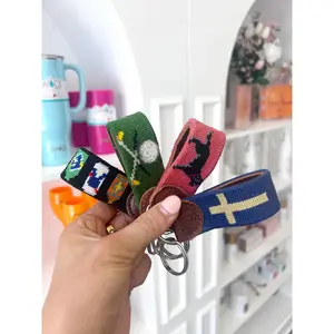 NEEDLEPOINT KEYCHAINS