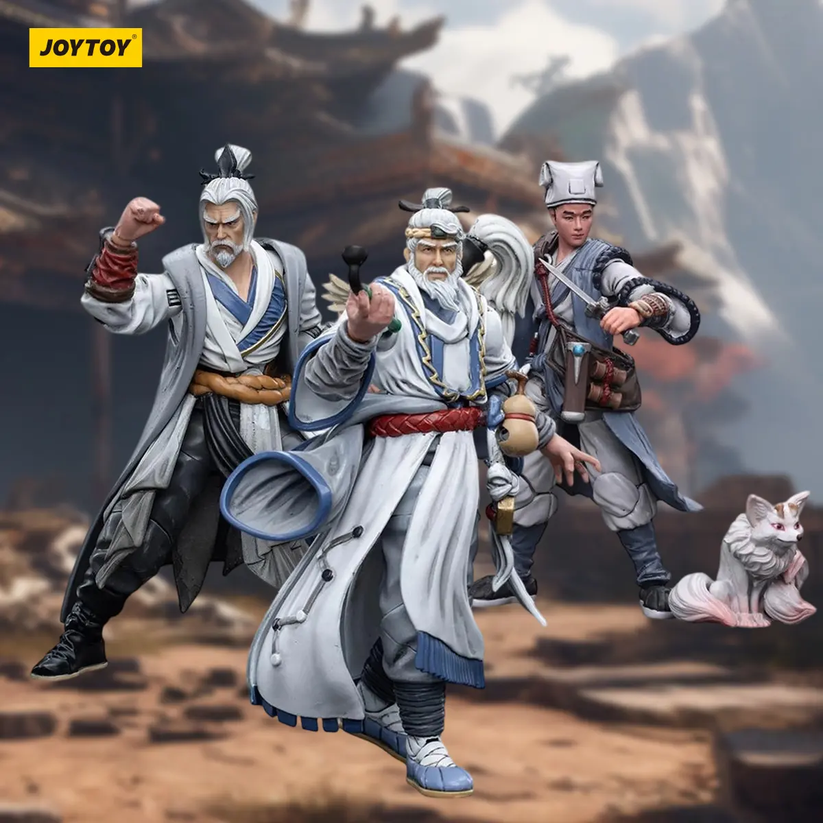 JOYTOY Dark Source 1/18 Action Figures Anime Dark Source-JiangHuChief of Taichang Sect Dingchang Huo