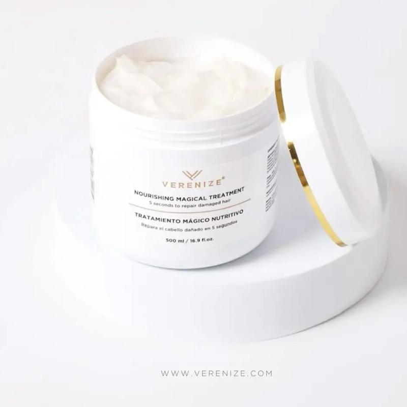 VERENIZE Nourishing Magical Treatment 5 Second Repair for Damaged Hair 500ml Softness & Natural Shine Haircare Restoration Conditioner