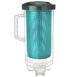 XtremepowerUS Heavy Duty In-Line Leaf Canister, Mesh Filter Pool Maintenance Kits with Large Basket & 6PCS Bags, Fits 1-1/2” Cleaner Vacuum Hose