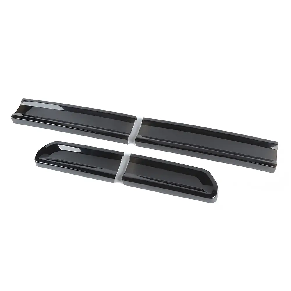 4-Piece Set Laser Cut Dodge Challenger Tail Light Lamp Cover Guard Trim for 2009-2014 Models, High-Quality ABS Car Exterior Decoration, UV-Resistant, Scratch-Resistant Coating, Easy DIY Installation, Unique Appearance, Car Accessories