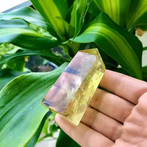 Natural Pure Citrine Point Obelisk. High Altitude. Metaphysical Crystals, Manipura Chakra, Wealth, Abundance Crystals, Solar Plexus Chakra