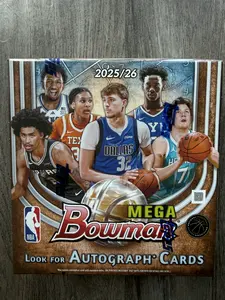 NEW 2025-26 Topps Bowman Basketball Mega Box