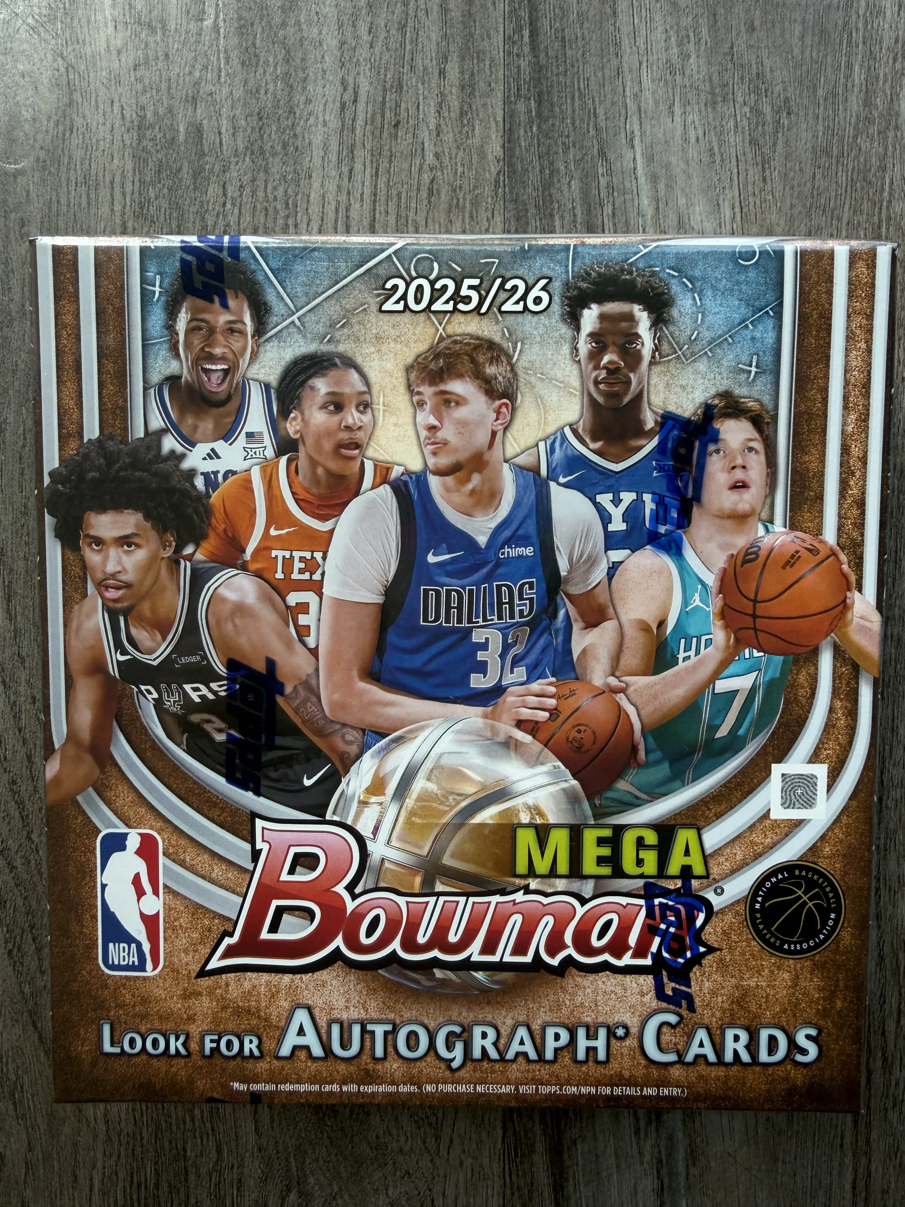 NEW 2025-26 Topps Bowman Basketball Mega Box