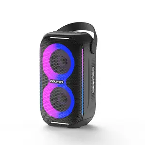 Dolphin S20 Waterproof Bluetooth Speaker - Loud & Compact Size, IPX5, Long-Lasting Battery Audio Device Smartphone