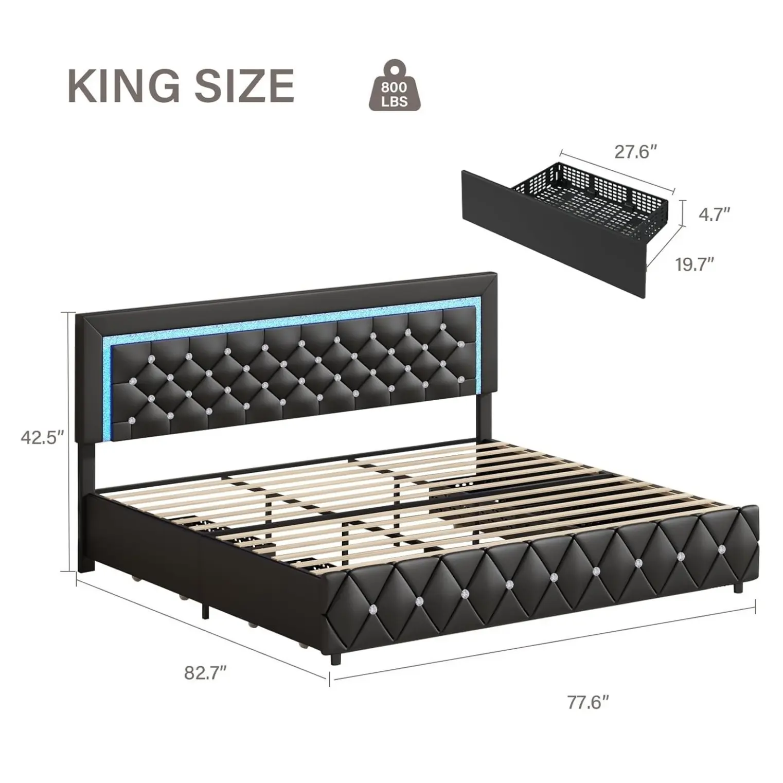 King Size Black
