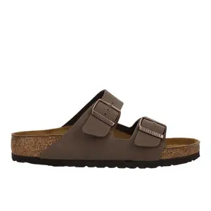 BIRKENSTOCK Mens Arizona Birkibuc Casual Sandals Casual - Brown BIRKENSTOCK Mens Arizona Birkibuc Casual Sandals Casual - Brown