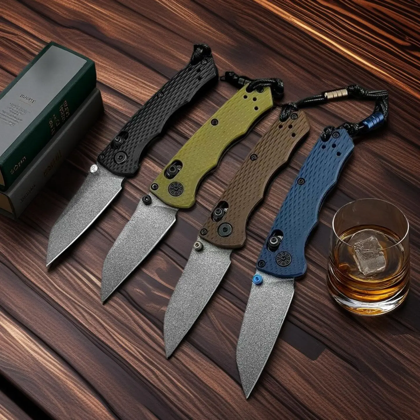 Model 290 compact portable pocket knife with lanyard hole, lightweight grip, stainless steel blade—ideal for home and everyday use