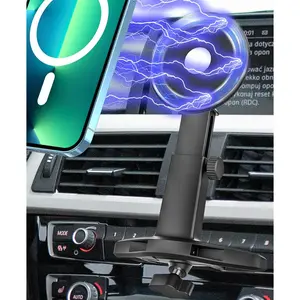 for MagSafe  Mount CD Slot?20  ?Height Adjustable  Phone Holder CD Player, Cell Phone Holders for Your  for  17 Pro Max 16 15 14 13 12 Air Plus,  Smartphones