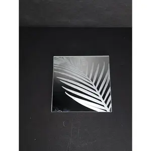 Palm Mirror Tray Jewelry Candle - Simple Design with Mirror for Home Decor Ornaments Hand