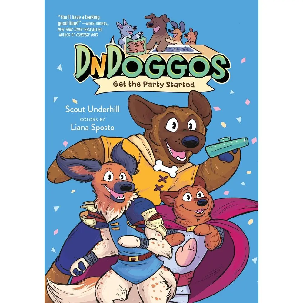 USED-Dndoggos: Get the Party Started by Underhill, Scout (Paperback)