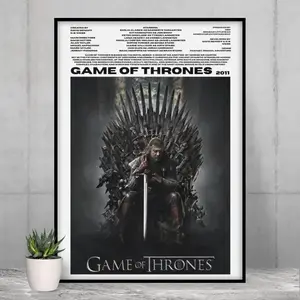 Game Of Thrones Wall Art, Wall Prints, Poster, Home Decor, Movie, Film, Cinema, Tv Series, 4K, High Quality, Full HD, GOT, Tv Shows