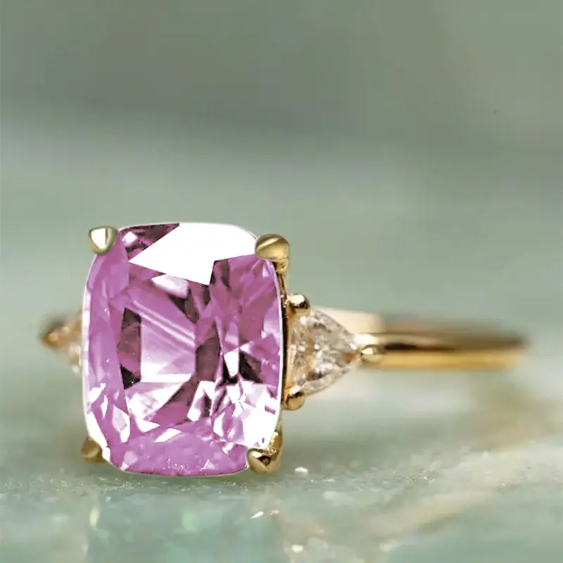 Elegant Rhinestone Decorated Geometric Shaped Design Ring, Statement Multi Ring, Beautiful Rings, Fashionable Jewelry Accessories for Women for Party, Daily Clothing Decor, Trendy All-match & Exquisite Jewelry for Birthday Gift