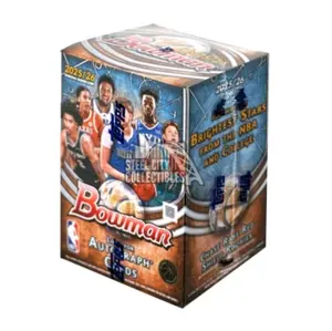 Bowman 2025 Bowman Basketball Blaster Box - 2025/26 Brightest Stars from the NBA and College - Autograph Cards