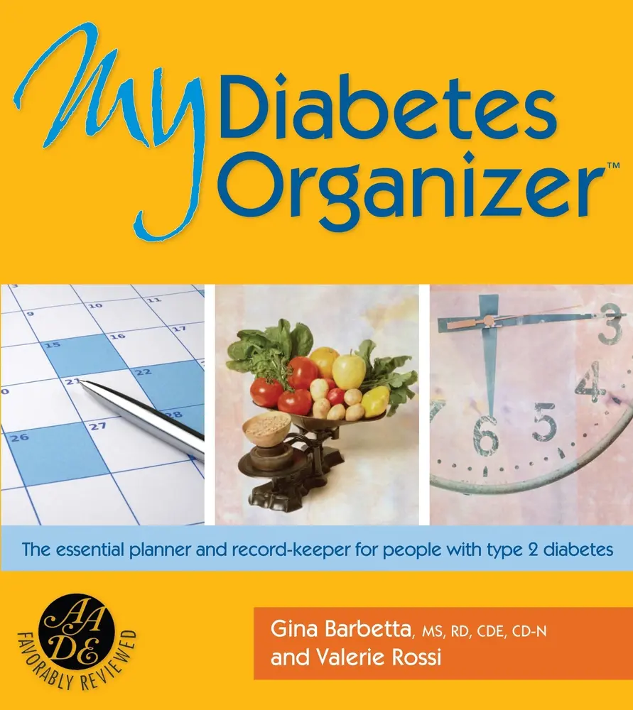 USED - My Diabetes Organizer: Good Essential English Planner & Record-Keeper for Managing Type 2 Diabetes by Gina Barbetta (Softcover, 1.85 lbs)