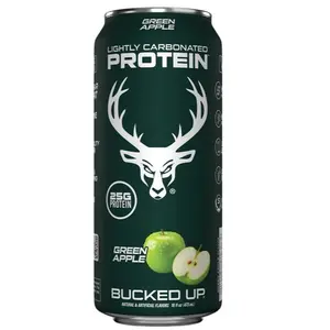 Bucked Up Protein Drinks - 25g of Protein Per Can - 12/16OZ - Lightly Carbonated