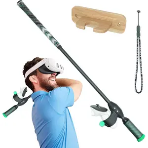 - DriVR Elite - Golf Club for Quest - Realistic VR Golf Simulator Handle - Weighted VR Golf Club Grip for  Play