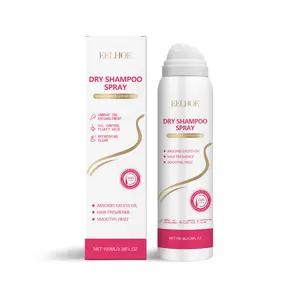 2PCS EELHOE Dry Hair Spray Lazy Fluffy Hair Gel Refreshing Degreasing Hair Leave-In Styling Long Duration Dry Hair Spray