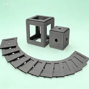 Welding Practice Kit, 24Pcs 3x3" & 2x2" Mild Steel Plates 11 Gauge, Welding Training Metal for Beginners, DIY MIG TIG Stick Welding, Reusable Welding Plate Kits for Skill Building