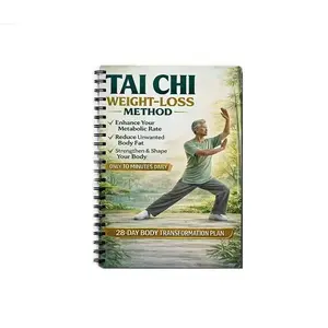 Tai Chi Weight Loss Guide, Gentle Daily Exercise Plan, 28-Day Program to Boost Metabolism, Burn Fat, and Shape Body