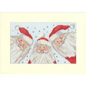 Santa Selfie XMAS88 Counted Cross Stitch Kit