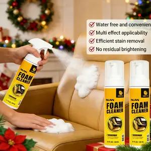 NUAN-Lemon-Flavored Car Interior Cleaner, Rich Foam Easy to Rinse