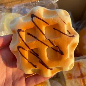 Milk Aroma Waffle Cookies Squeeze Toy Super Soft Bread Fidgets Toys Simulated Food Venting Anti Stress Toy for Adults Gifts