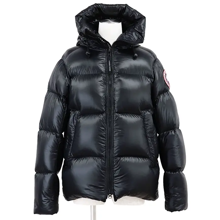Pre-owned Canada Goose Nylon Small Leather Goods Crofton Puffer Down Jacket