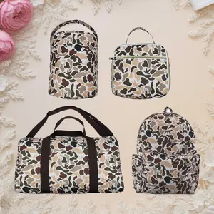 Baby Kids Adult Backpacks Bags Duffles Gym Bags Baskets Deer Hunting Camouflage Large Capacity