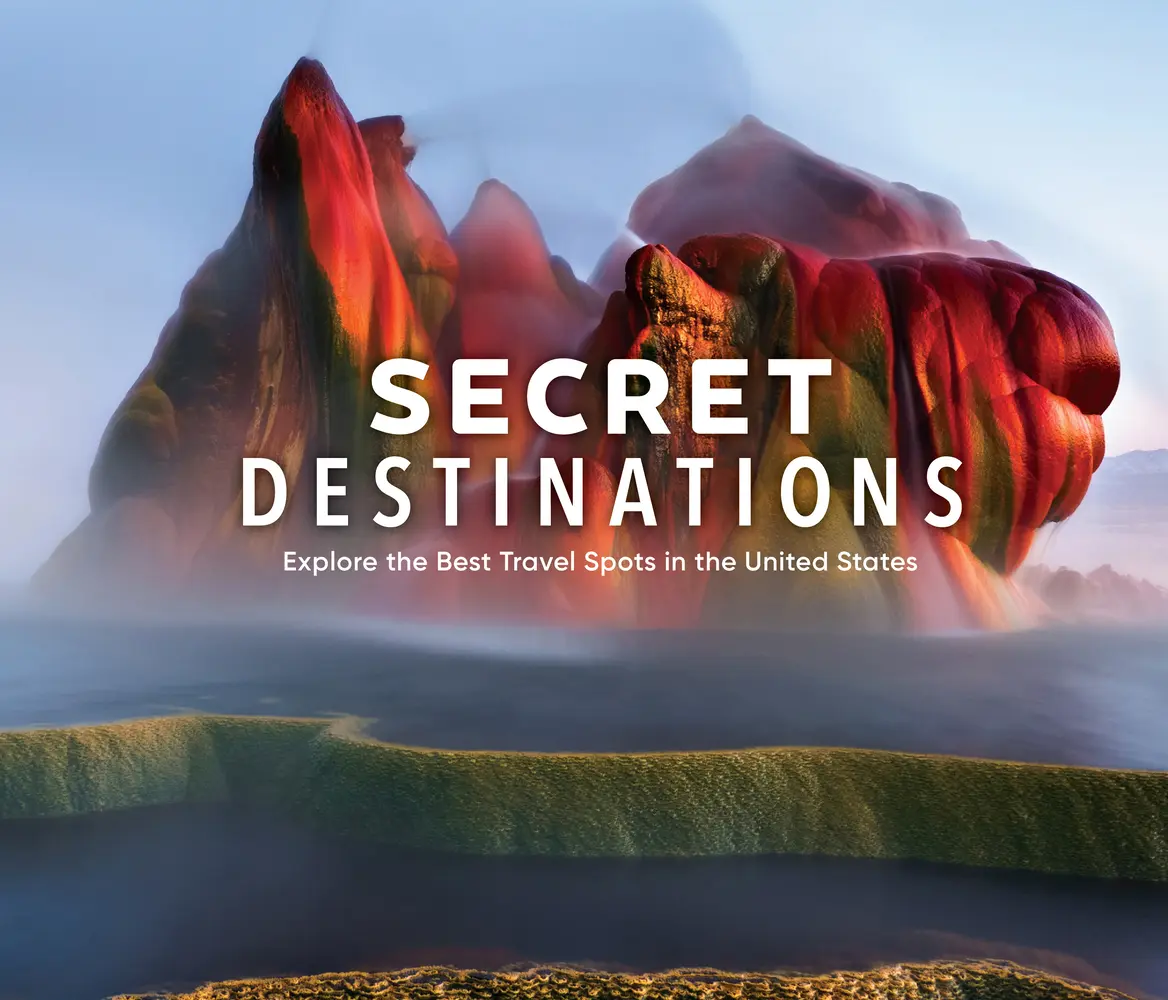 USED Book - Secret Destinations: Become a Local and Explore the Best Travel Spots in the United States by Publications International Ltd (Hardcover) - english