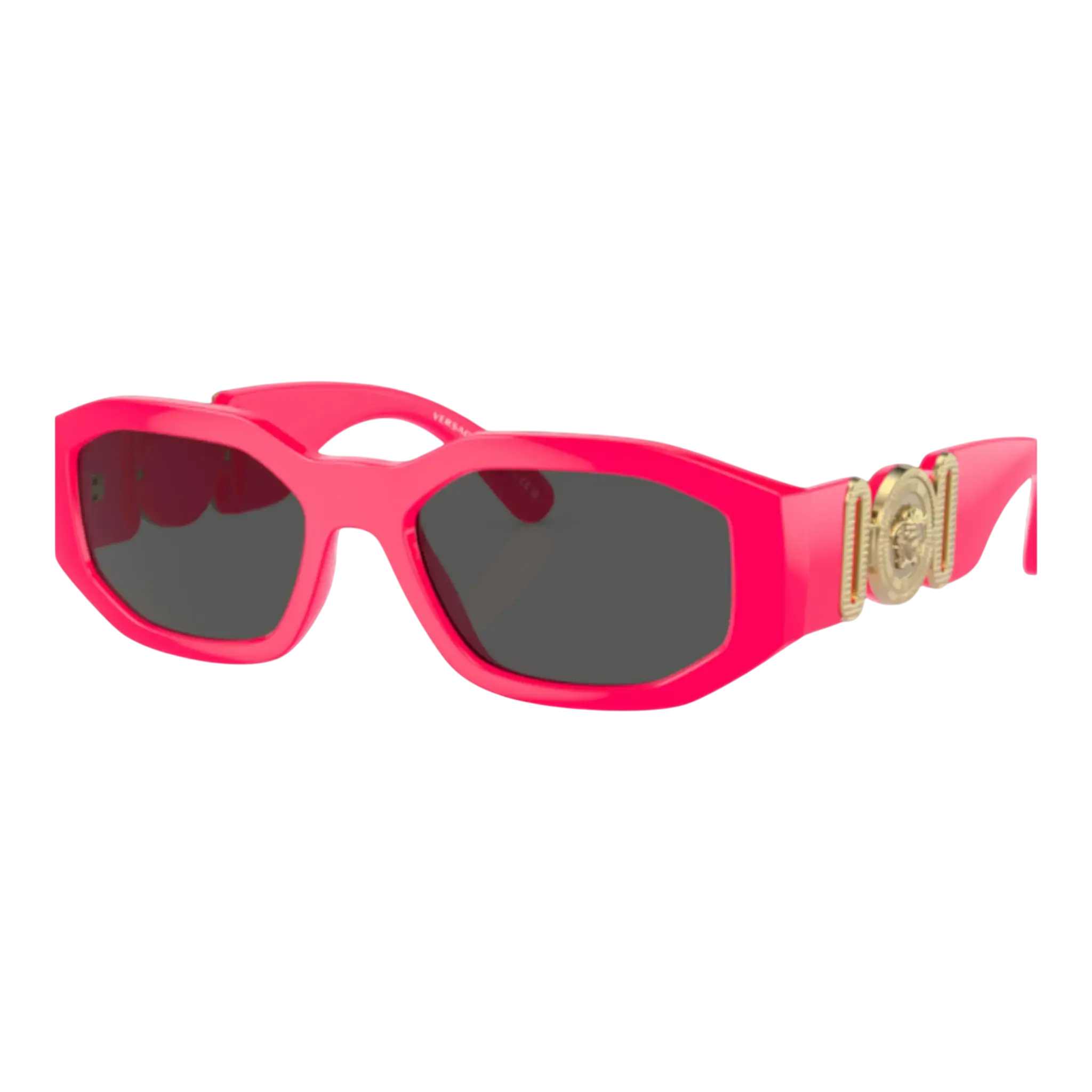 Versace Medusa Biggie Sunglasses in Fuxia Fluo | 53mm
