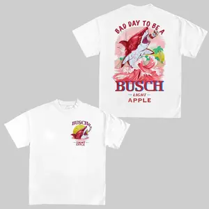 Bad Day To Be A Busch Light Apple Shark Tee, Busch Light Beer Unisex T-shirt
