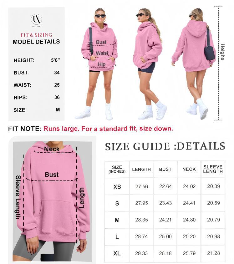 AUTOMET Womens Oversized Hoodies Fleece Sweatshirts Long Sleeve Sweaters Pullover Fall Clothes with Pocket Fallreshness AUTOMET Womens Oversized Hoodies Fleece Sweatshirts Long Sleeve Sweaters Pullover Fall Clothes with Pocket Fallreshness