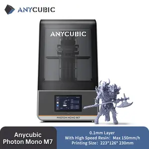 ANYCUBIC Photon Mono M7 AE 14K Resin 3D Printer – 10" LCD, High-Speed MSLA Printing, Large Build Volume
