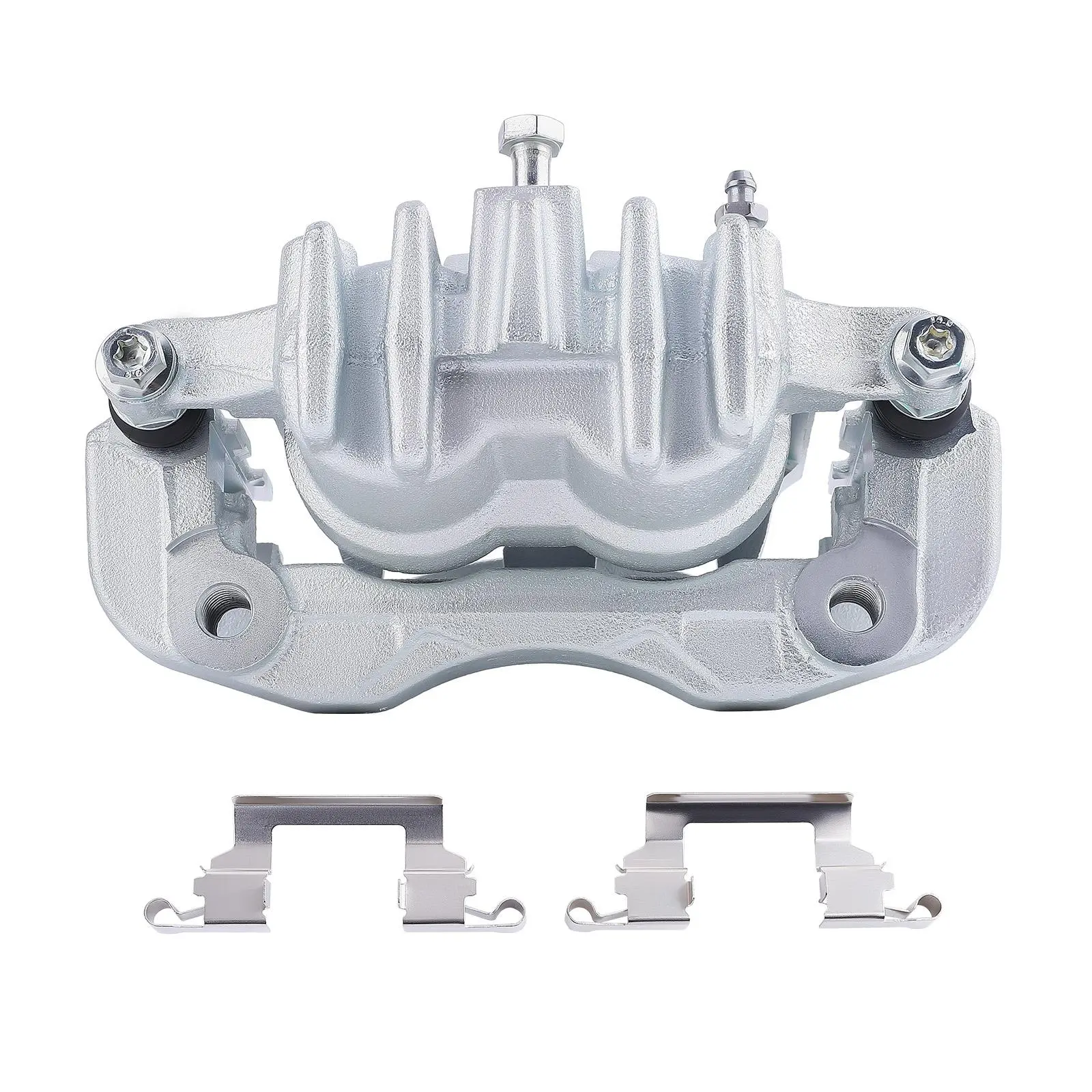MAXPEEDINGRODS Rear LH Brake Caliper with Bracket, Installation Hardware, Piston Count Info, Package Included - Compatible for Ford Excursion 00-05, F-250, F-35, Part No. YC3Z-2553-AA