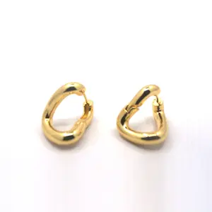 18K Gold Plated Bella Huggies Earrings