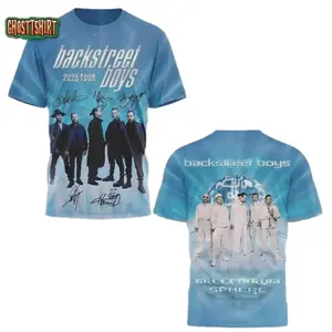 Backstreet Boys 2026 Tour Special Edition 3D T-Shirt AOP All Over PrintSHIRT