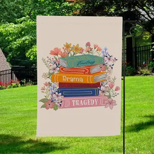 S^btle Anti Tr^mp Garden Flag Floral Fdt Yard Sign Feminist Gift Democrat Political Signs Home Decor Flower Market Banner