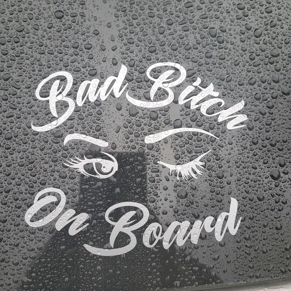 Bad Bitch On Board Car Decal