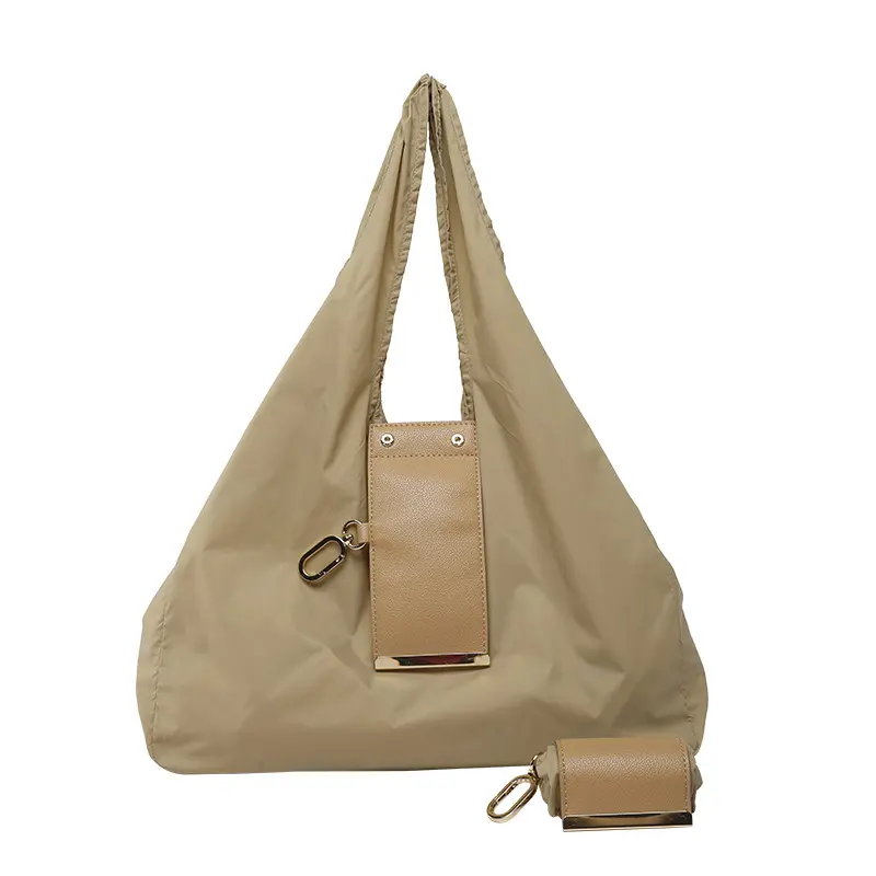 Compact Foldable Keychain Bag, Convenient Clip, Expands to Large Capacity Shopping Bag, Durable Reusable Tote, Shopping Totes, Portable for Supermarket Shopping & Travel, Reusable Grocery Bags