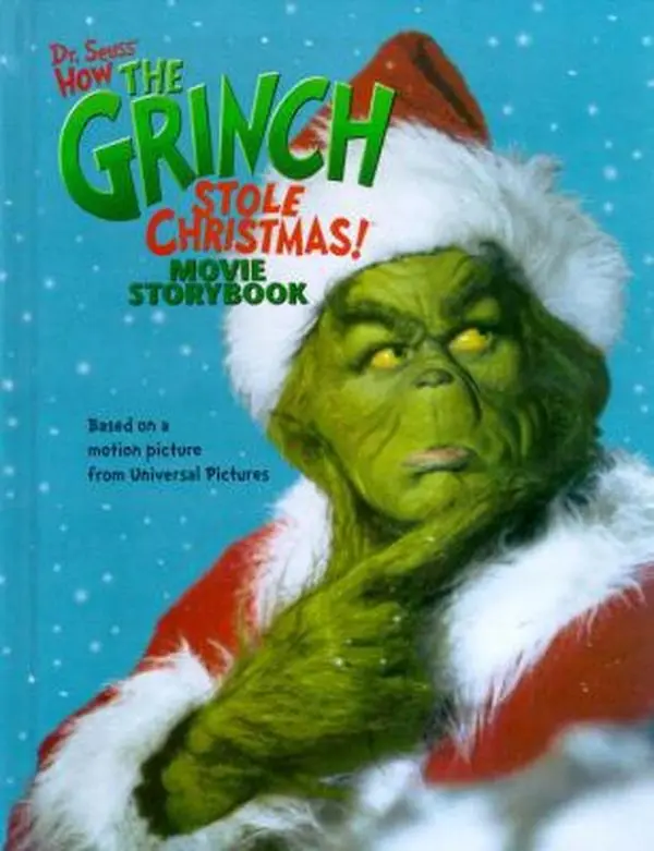 USED Book - How the Grinch Stole Christmas! Movie Storybook by Louise Gikow (Hardcover) - english