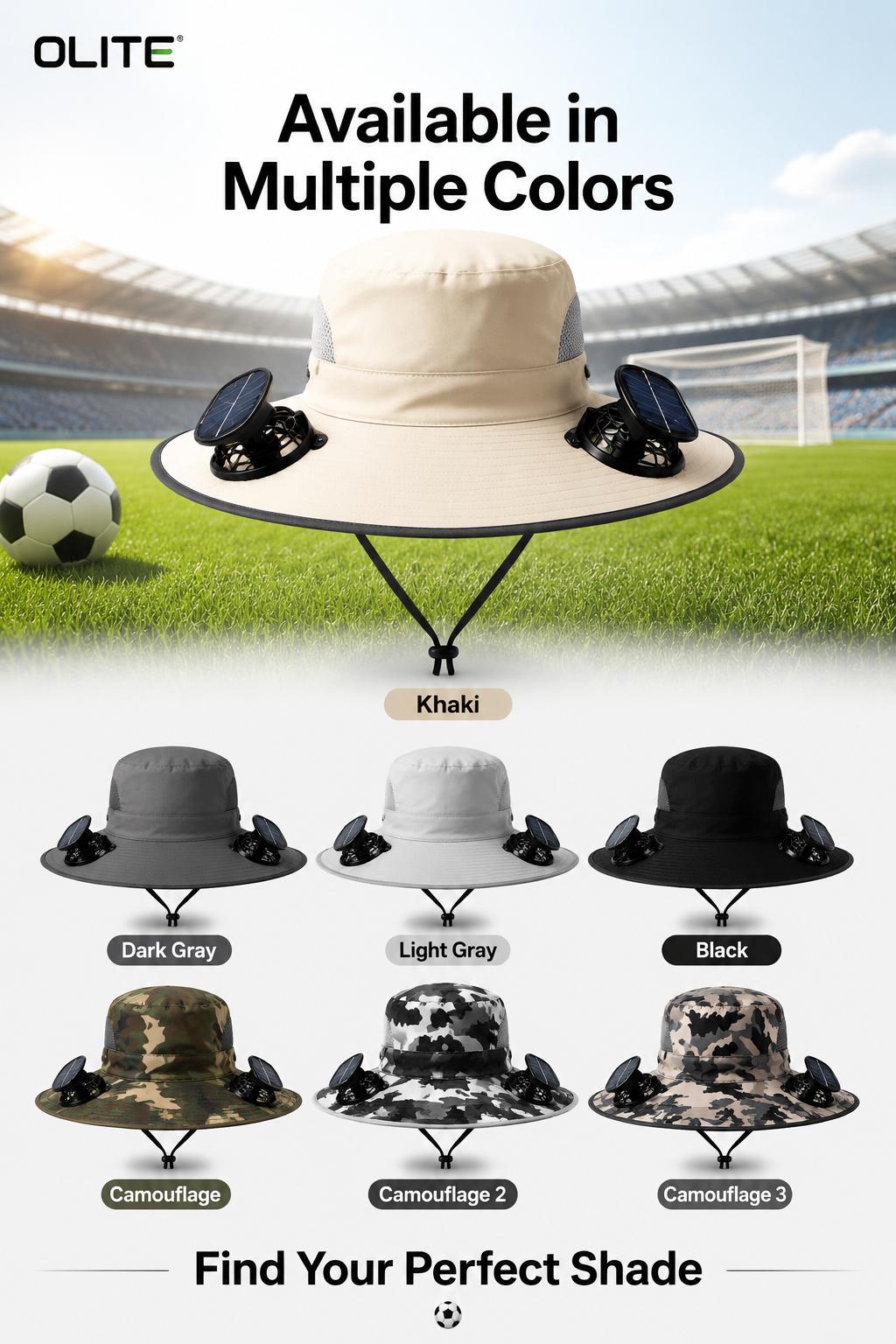 New Solar-Powered Outdoor Cooling Fan Hat — Sun Protection Hat with Solar Fan | Dual-Power Rechargeable Fan | Outdoor Water-Resistant Fan | Ideal for Sporting Events | Unisex Design | TikTokShopSpringGlowUp Sun Bucket Hat Lightweight Golf Hat New Solar-Powered Outdoor Cooling Fan Hat — Sun Protection Hat with Solar Fan | Dual-Power Rechargeable Fan | Outdoor Water-Resistant Fan | Ideal for Sporting Events | Unisex Design | TikTokShopSpringGlowUp Sun Bucket Hat Lightweight Golf Hat