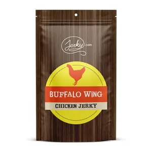 Buffalo Wing Chicken Jerky - All Natural, No Added Preservatives
