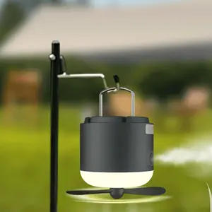 USB Rechargeable Camping Fan Lamp, Atomization repellent mosquitoes,Suitable for outdoor and camping