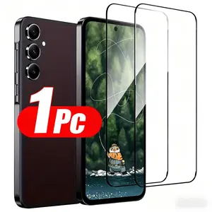 Screen Protector Glass for Samsung Galaxy S24 series, Fingerprint Resistant Bubble-Free Installation 9H Scratch Resistance Military-Grade Shatterproof Protection One Click Easy Installation tiktokshopspringglowup tiktokshopspringglowup HD tempered tiktoks