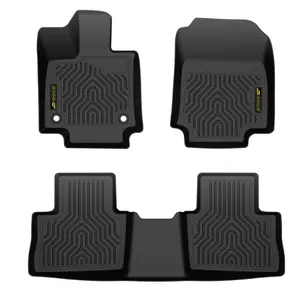 3PCS TPE Floor Mats Fit For 2019-2024 Toyota Front  Rear All Weather Car Accessories Carpet Car Mat Car Interior Kit